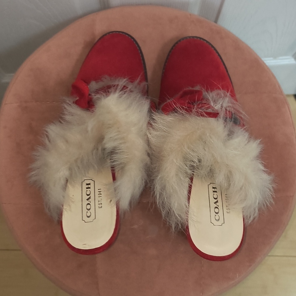 Vintage Coach Kristy Mules Size 9 - Picture 5 of 7